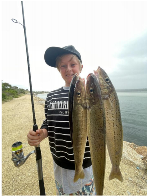 Figure I
A young recreational fisher in Australia
